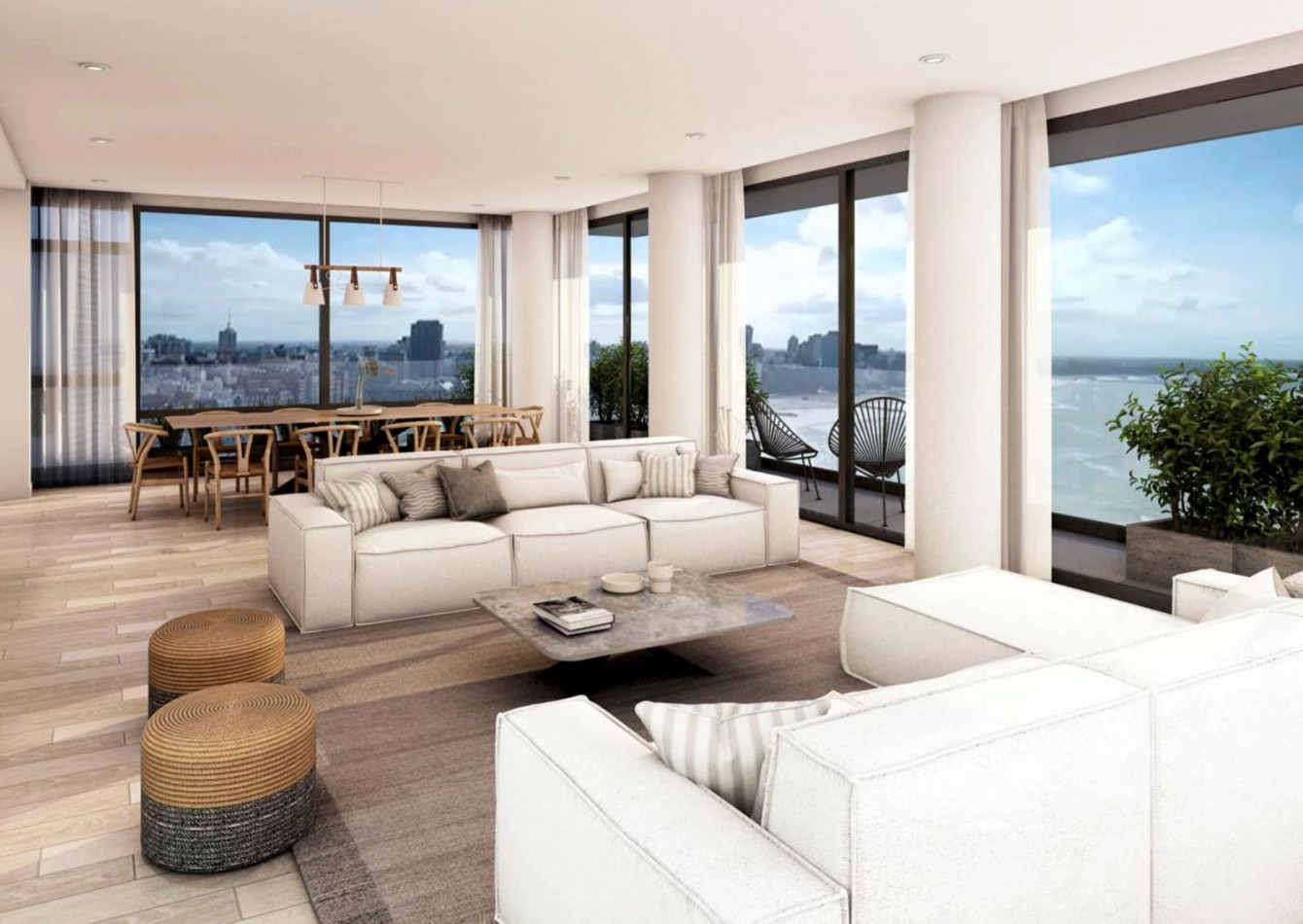 DEPARTAMENTO EN CONSTRUCCION DE 3 AMB FRENTE AL MAR, BALCON TERRAZA Y COCHERA DE 142 M² (APTO FINANCIACION)