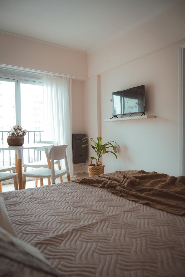 DEPARTAMENTO 1 AMBIENTE CON BALCON SALIENTE A LA CALLE EN ALDREY