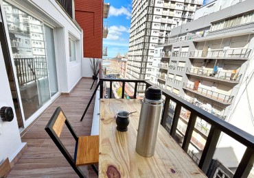 DEPARTAMENTO 2 AMBIENTES CON BALCON TERRAZA EN EL CENTRO