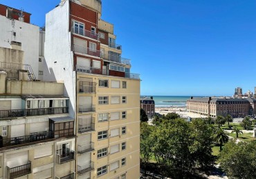 DEPARTAMENTO 2 AMBIENTES CON DEPENDENCIA Y VISTA LATERAL AL MAR EN EDIFICIO PALACIO EDEN