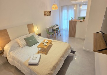 DEPARTAMENTO 1 AMBIENTE EXTERNO CON BALCON SALIENTE EN PLAZA COLON
