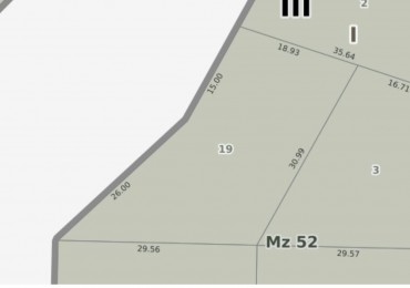 LOTE EN SIERRA DE LOS PADRES DE 717M2