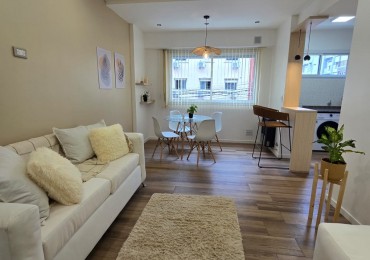 DEPARTAMENTO 2 AMBIENTES EXTERNO CON VENTANAL Y BALCON FRANCES EN ALDREY