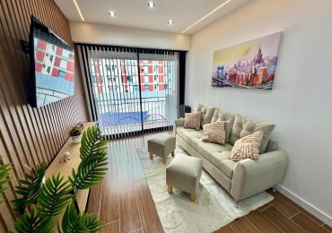 DEPARTAMENTO 2 AMBIENTES EXTERNO CON BALCON SALIENTE EN PUNTA IGLESIA